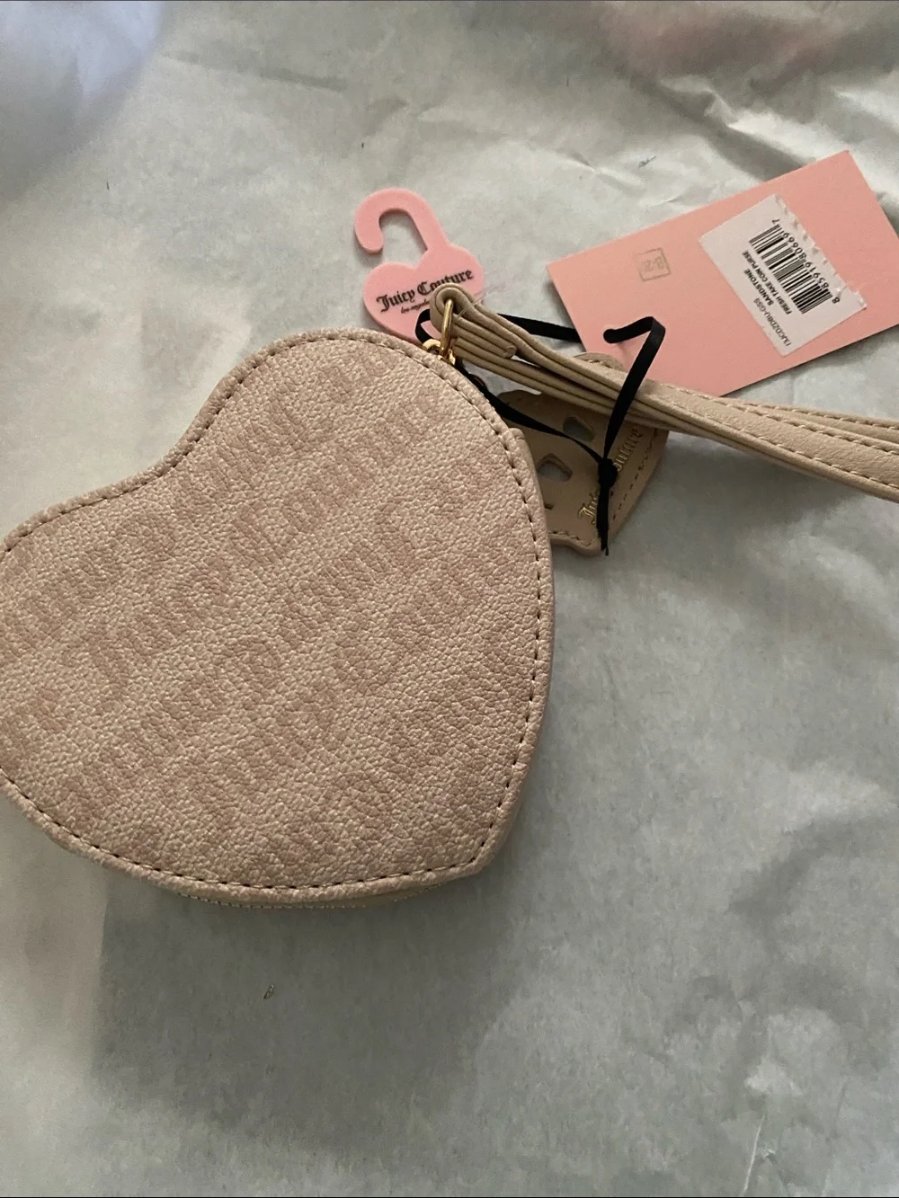 Juicy Couture Heart Wristlet